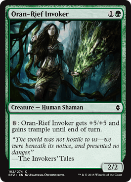 Oran - Rief Invoker (Battle for Zendikar) Near Mint - Nick Nack's Full Frontal Attack