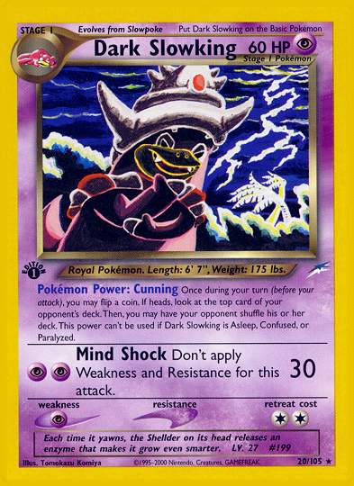 Dark Slowking (Neo Destiny) Light Play Unlimited