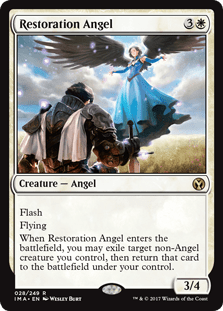 Restoration Angel (Iconic Masters) Near Mint - Nick Nack's Full Frontal Attack