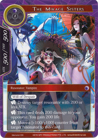 The Mikage Sisters (Memoria129) [Alice Origin Memoria Cards]