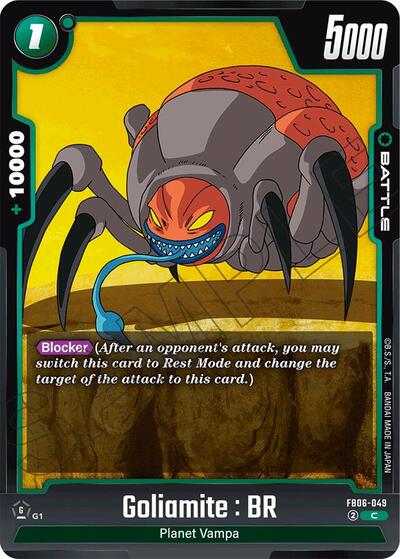 Goliamite : BR (Rivals Clash) Near Mint - Nick Nack's Full Frontal Attack