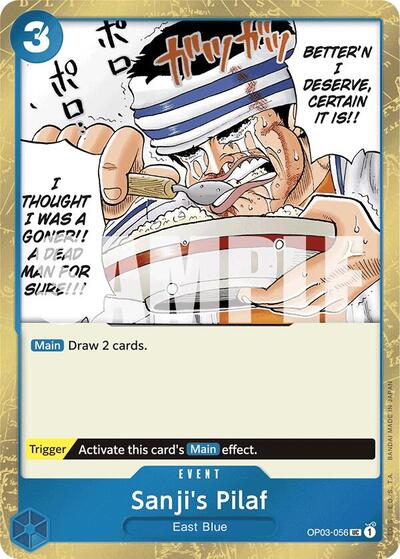 Sanji's Pilaf (Jolly Roger Foil) (Premium Booster) Near Mint Foil - Nick Nack's Full Frontal Attack