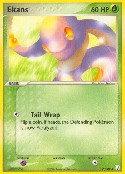 Ekans (Team Rocket Returns) Light Play - Nick Nack's Full Frontal Attack