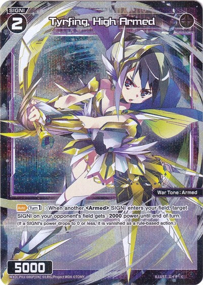 Tyrfing, High Armed (Parallel Foil) (Standup Diva) Near Mint Foil