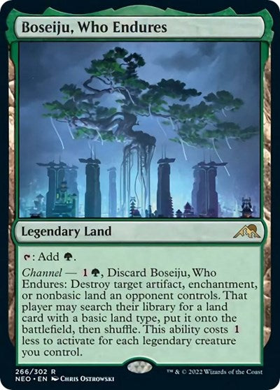 Boseiju, Who Endures (Kamigawa: Neon Dynasty) Near Mint Foil