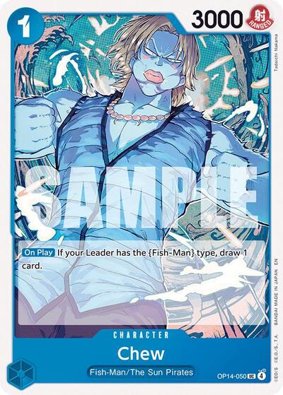 Chew (The Azure Sea's Seven) Near Mint - Nick Nack's Full Frontal Attack