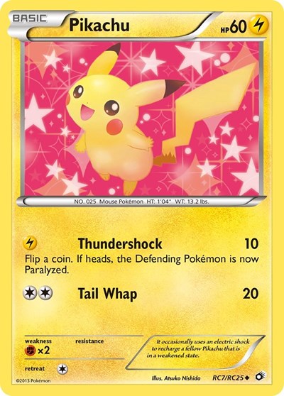 Pikachu (Legendary Treasures: Radiant Collection) Near Mint Holofoil