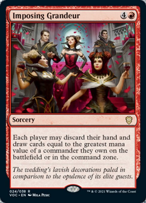 Imposing Grandeur (Commander 2021 Crimson Vow) Near Mint