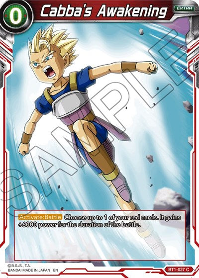 Cabba's Awakening (Reprint) (Battle Evolution Booster) Near Mint