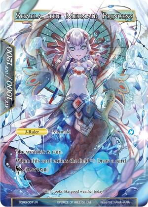 Shaela // Shaela, the Mermaid Princess (Reiya Cluster Starter Deck) Near Mint Foil