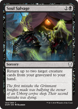 Soul Salvage (Dominaria) Near Mint - Nick Nack's Full Frontal Attack