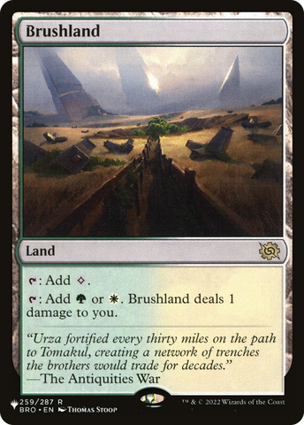 Brushland [The List]