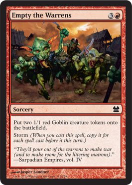 Empty the Warrens (Modern Masters) Near Mint - Nick Nack's Full Frontal Attack