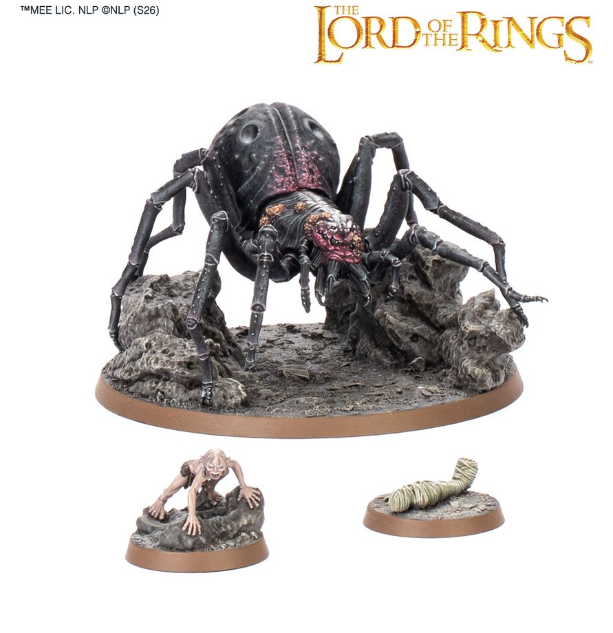 The Path of Cirith Ungol - Shelob & Gollum
