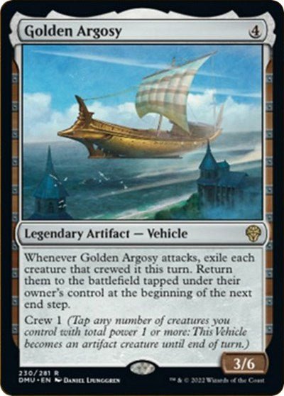 Golden Argosy (Dominaria United) Near Mint - Nick Nack's Full Frontal Attack