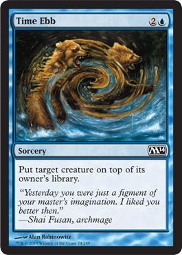 Time Ebb (Magic 2014 Core Set) Near Mint - Nick Nack's Full Frontal Attack
