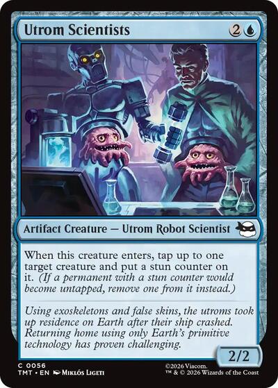 Utrom Scientists (Teenage Mutant Ninja Turtles) Near Mint - Nick Nack's Full Frontal Attack