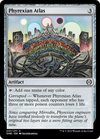 Phyrexian Atlas (Phyrexia: All Will Be One) Near Mint - Nick Nack's Full Frontal Attack