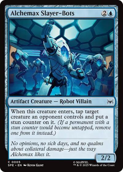 Alchemax Slayer - Bots (Marvel's Spider - Man: Eternal - Legal) Near Mint - Nick Nack's Full Frontal Attack