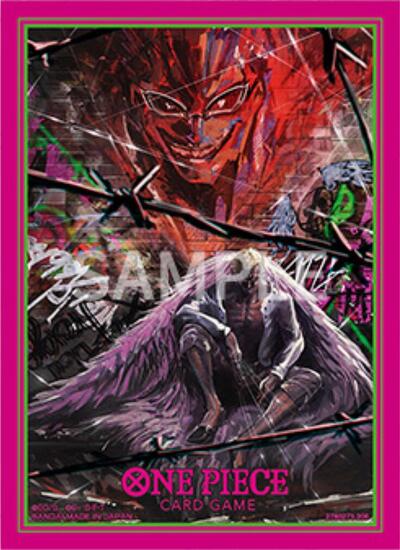One Piece Card Game Official Sleeves: TCG+ Store Edition Vol. 4 Donquixote Doflamingo (70 - Pack) - Nick Nack's Full Frontal Attack