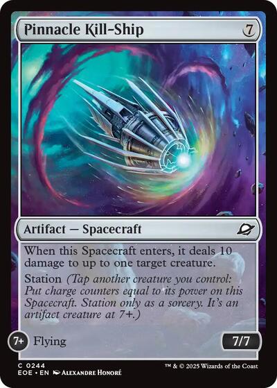 Pinnacle Kill - Ship (Edge of Eternities) Near Mint - Nick Nack's Full Frontal Attack