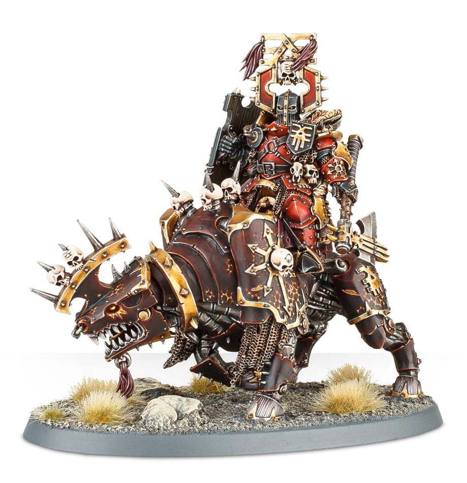 Khorne Bloodbound Lord On Juggernaut