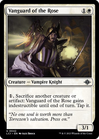 Vanguard of the Rose (The Lost Caverns of Ixalan) Near Mint