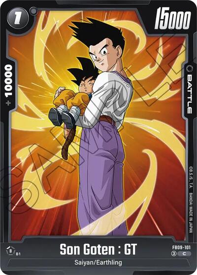 Son Goten : GT FB09 - 101 (Dual Evolution) Near Mint - Nick Nack's Full Frontal Attack