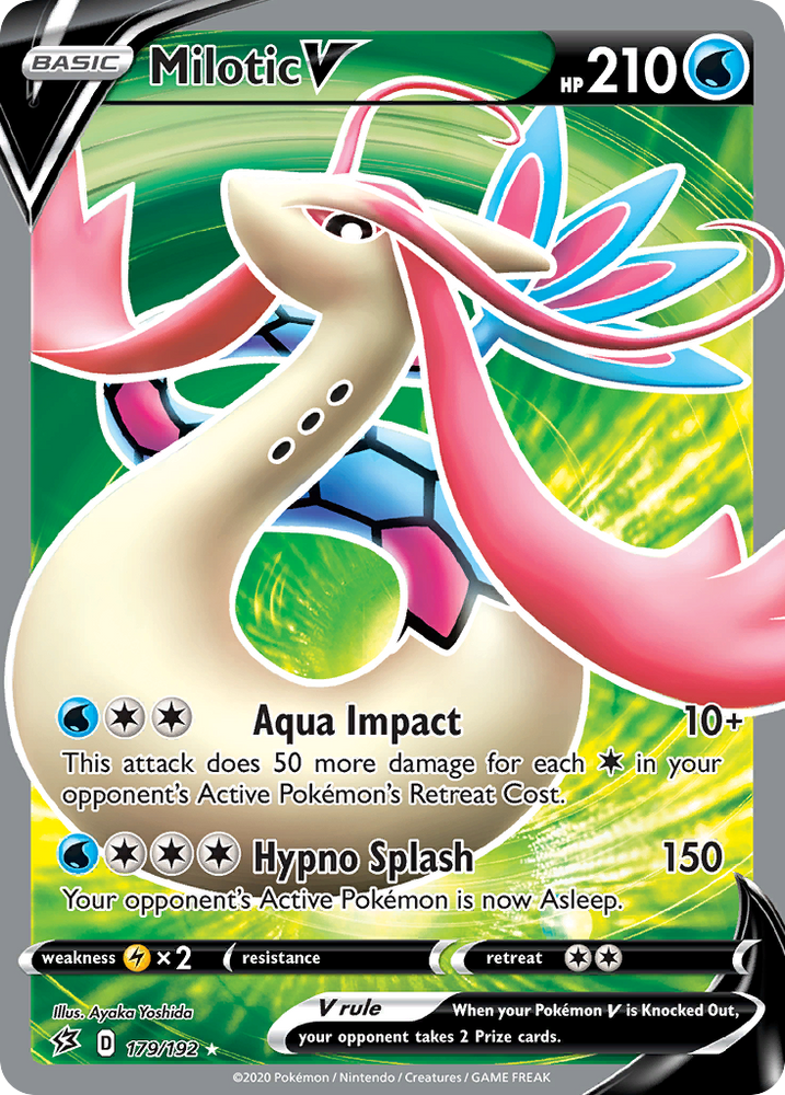 Milotic V (179/192) [Espada y escudo: Choque rebelde] 