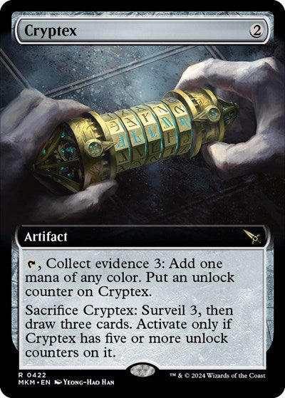 Cryptex (Extended Art) (Murders at Karlov Manor) Near Mint