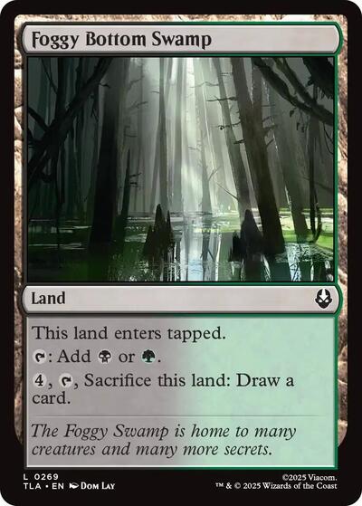 Foggy Bottom Swamp (Avatar: The Last Airbender) Near Mint - Nick Nack's Full Frontal Attack