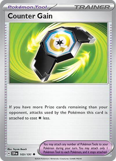 Counter Gain (SV08: Surging Sparks) Near Mint