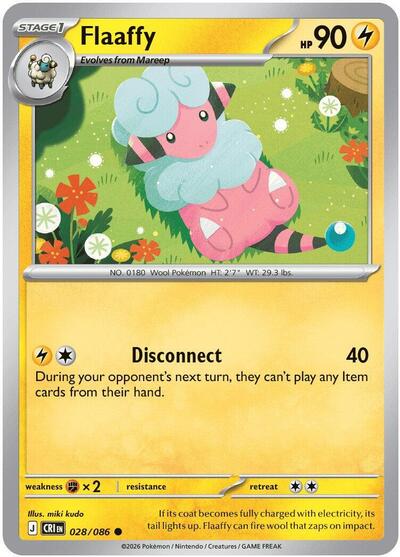 Flaaffy (ME04: Chaos Rising) Near Mint
