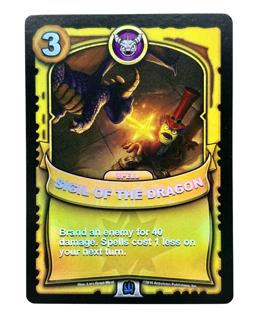 Sigil of the Dragon (Battlecast) (Gold Foil) - Nick Nack's Full Frontal Attack