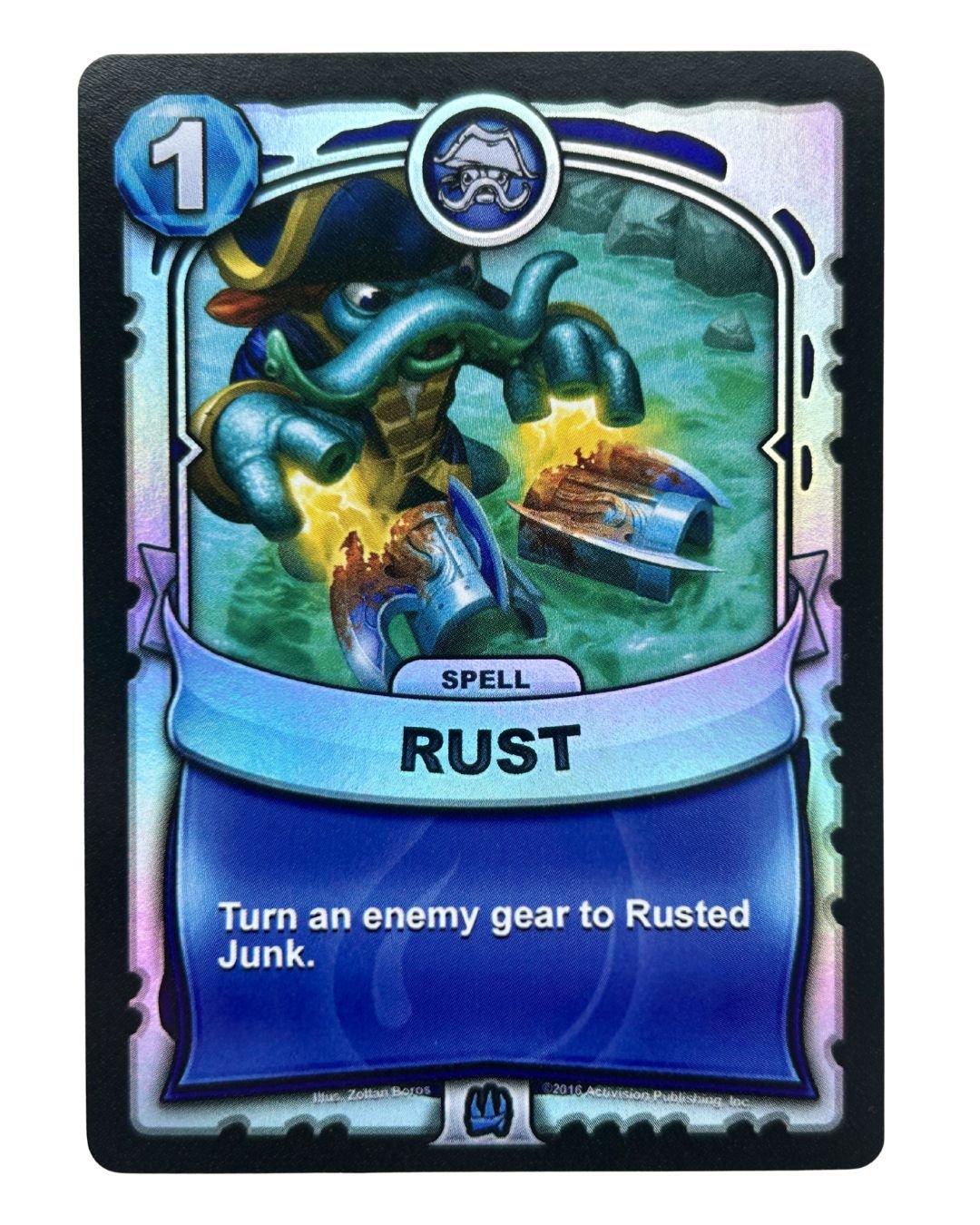 Rust (Battlecast) (Silver Foil) - Nick Nack's Full Frontal Attack