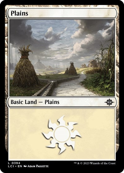 Plains (0394) (The Lost Caverns of Ixalan) Near Mint Foil