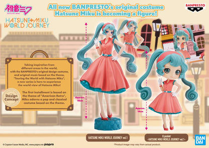 Vocaloid World Journey Vol.1 Hatsune Miku Figure - Nick Nack's Full Frontal Attack