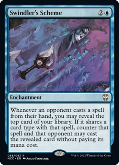 Swindler's Scheme (Commander: Streets of New Capenna) Near Mint Foil - Nick Nack's Full Frontal Attack