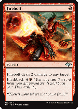 Firebolt (Modern Horizons) Near Mint - Nick Nack's Full Frontal Attack