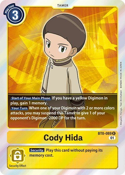 Cody Hida (New Awakening) Near Mint Foil - Nick Nack's Full Frontal Attack