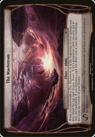The Maelstrom (Planechase Anthology) (Oversize Cards) Near Mint