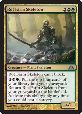 Rot Farm Skeleton (Dragon's Maze) Near Mint - Nick Nack's Full Frontal Attack