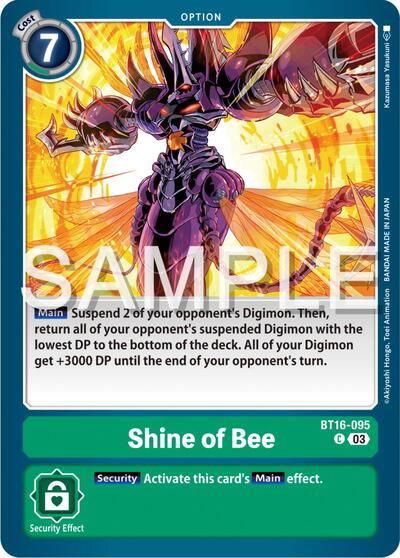 Shine of Bee (Beginning Observer) Near Mint
