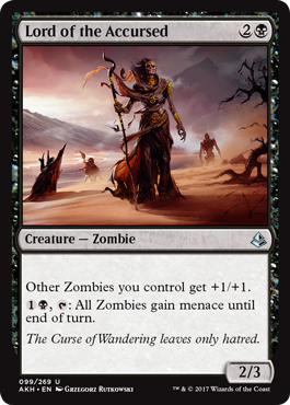 Lord of the Accursed (Amonkhet) Near Mint