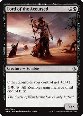Lord of the Accursed (Amonkhet) Near Mint