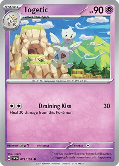 Togetic (SV08: Surging Sparks) Near Mint