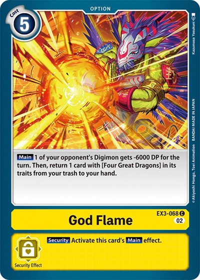 God Flame (Draconic Roar) Near Mint