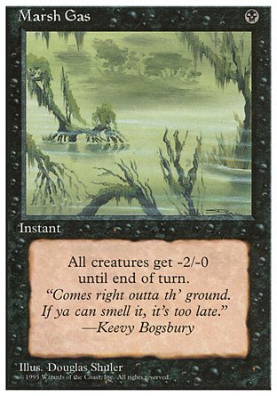 Marsh Gas (4th Edition) Light Play - Nick Nack's Full Frontal Attack