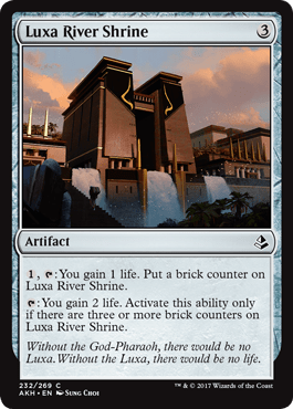 Luxa River Shrine (Amonkhet) Near Mint - Nick Nack's Full Frontal Attack