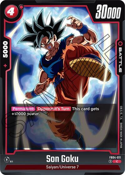 Son Goku FB04-011 (Ultra Limit) Near Mint